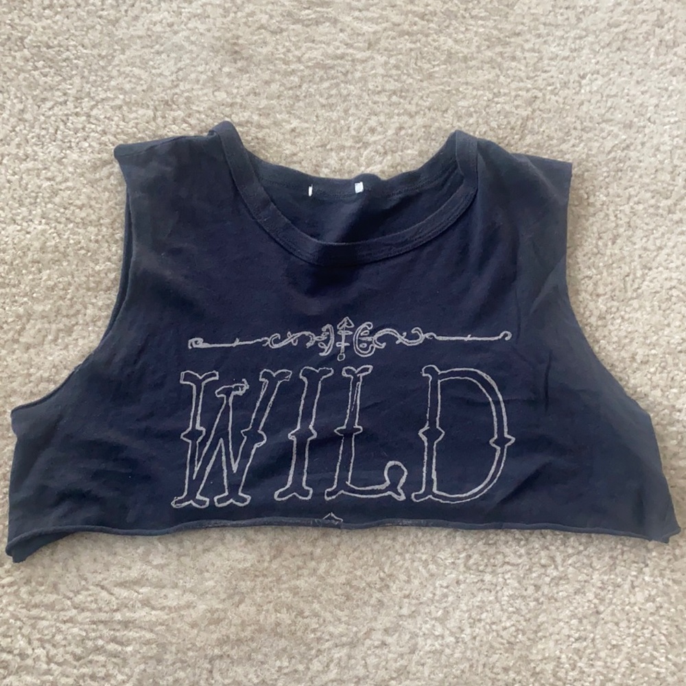 Cut off crop top